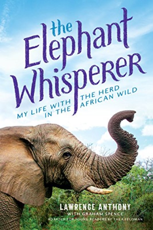 Book cover for "The Elephant Whisperer" by Lawrence Anthony