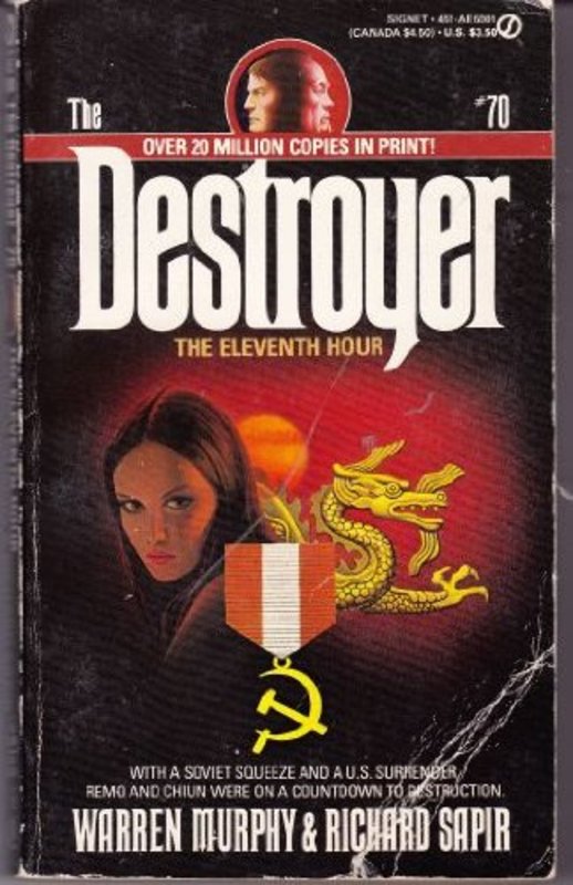 Book cover for "The Eleventh Hour" by Warren Murphy