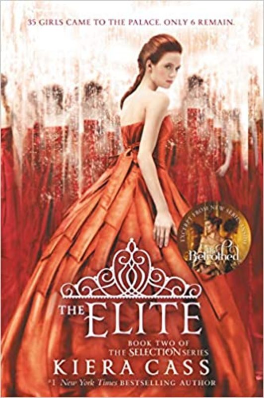 Book cover for "The Elite" by Kiera Cass
