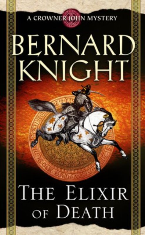 Book cover for "The Elixir of Death" by Bernard Knight