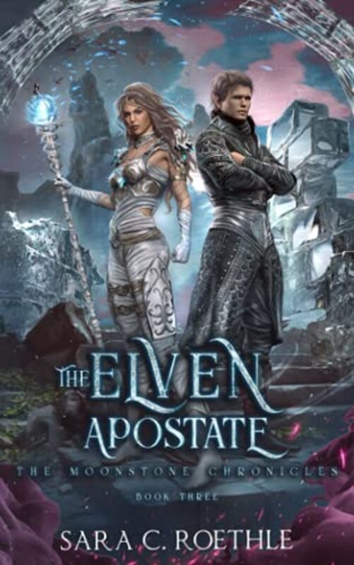 Book cover for "The Elven Apostate" by Sara C Roethle