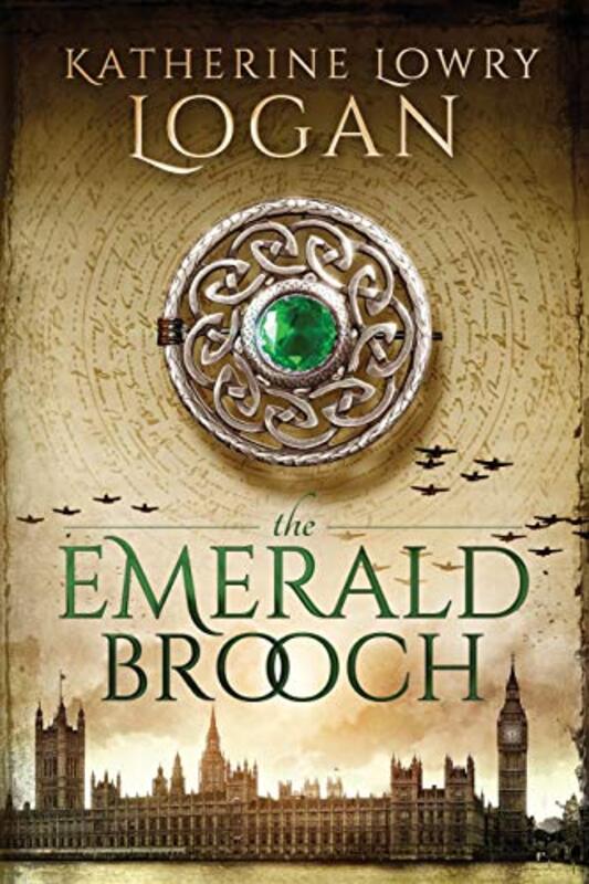 Book cover for "The Emerald Brooch" by Katherine Lowry Logan