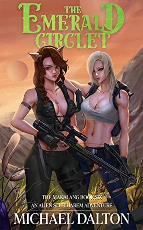 Book cover for "The Emerald Circlet" by Michael Dalton