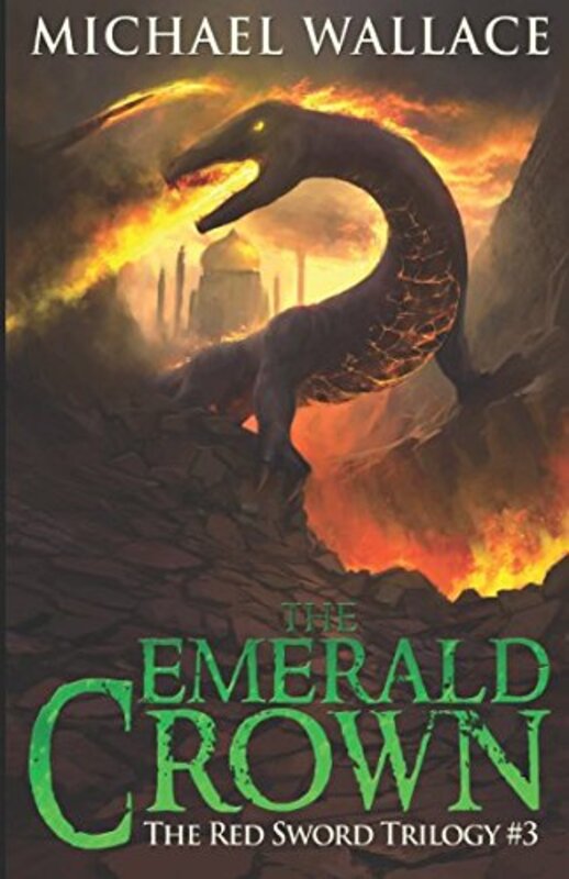 Book cover for "The Emerald Crown" by Michael Wallace