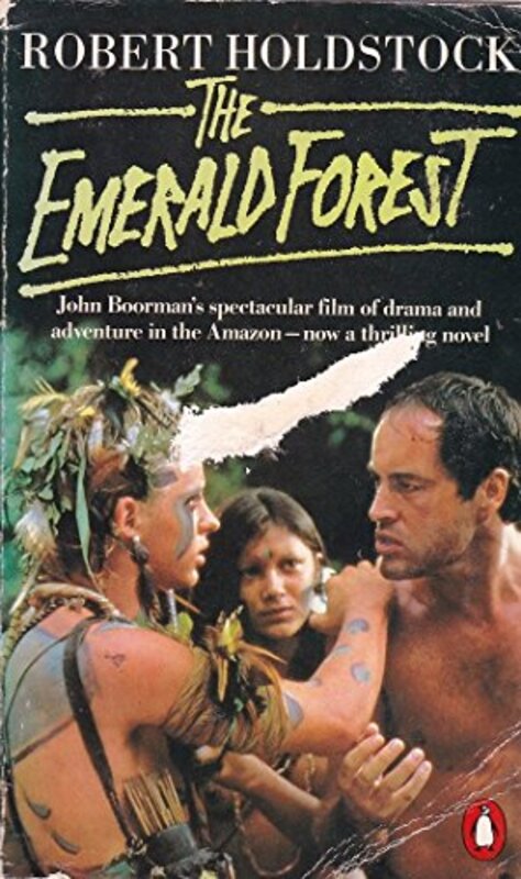 Book cover for "The Emerald Forest" by Robert Holdstock