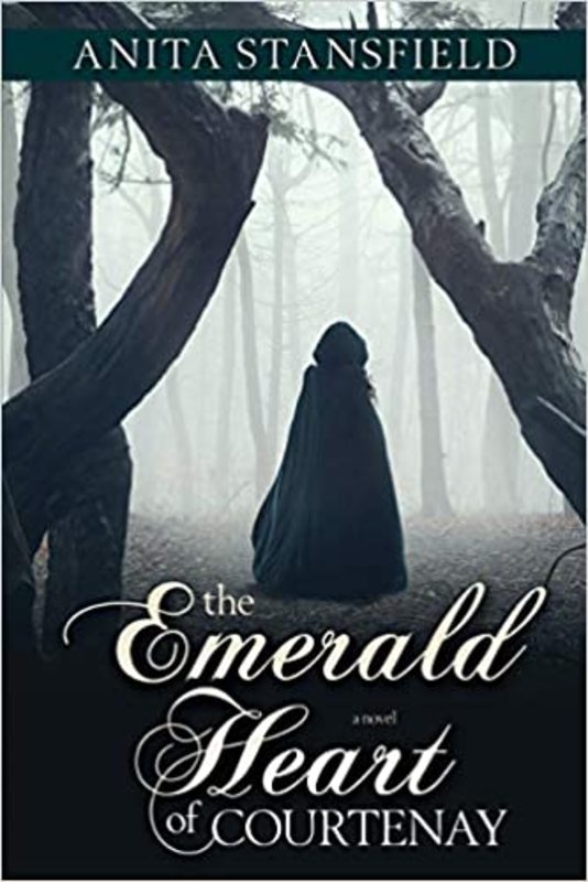 Book cover for "The Emerald Heart of Courtenay" by Anita Stansfield