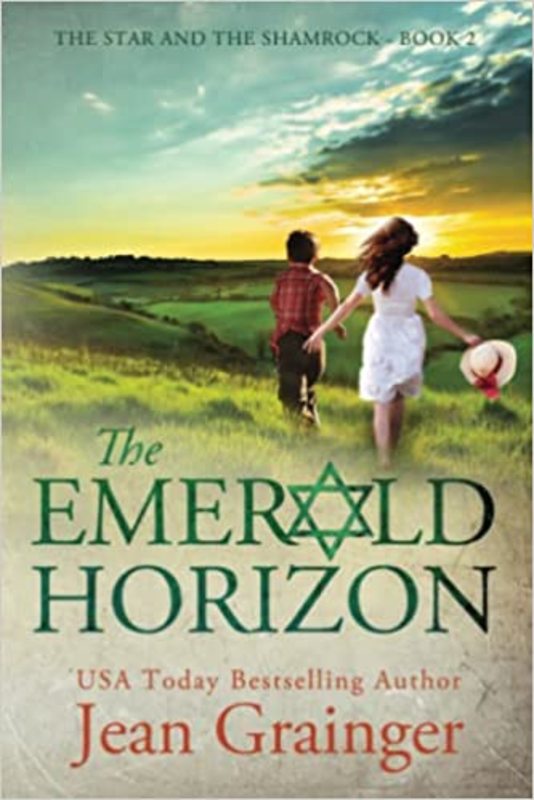 Book cover for "The Emerald Horizon" by Jean Grainger