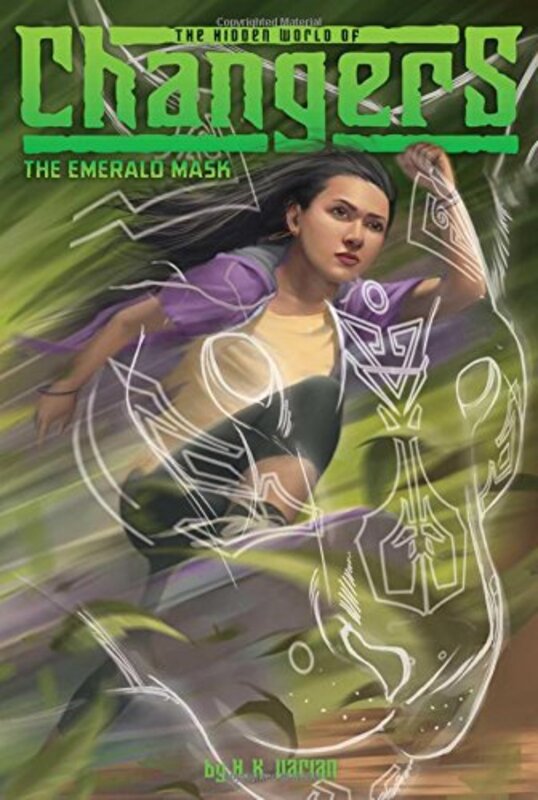 Book cover for "The Emerald Mask" by HK Varian