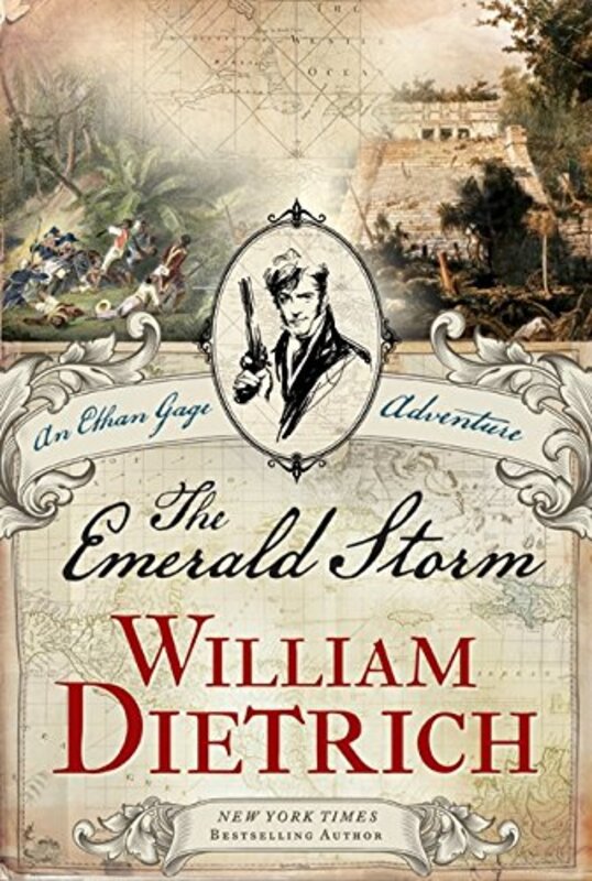 Book cover for "The Emerald Storm" by William Dietrich