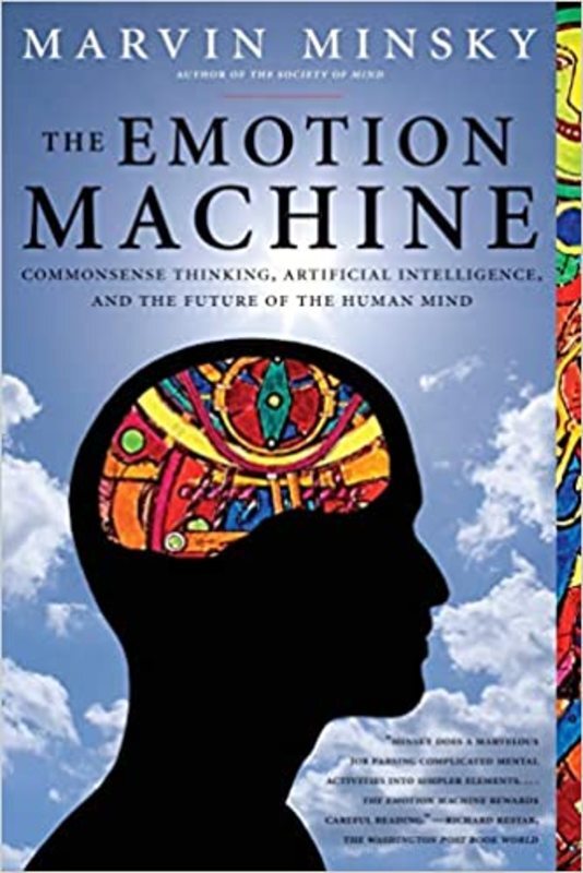Book cover for "The Emotion Machine" by Marvin Minsky