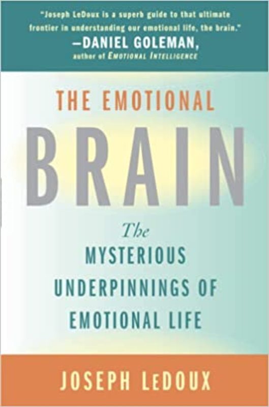 Book cover for "The Emotional Brain" by Joseph Ledoux