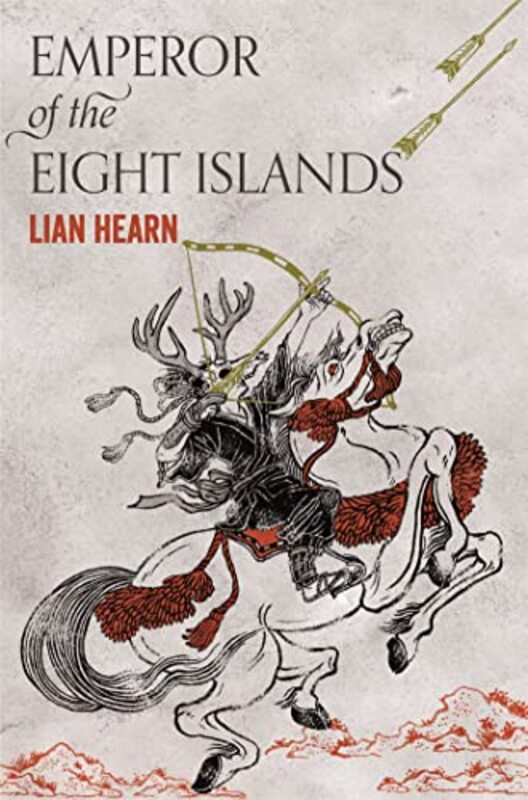 Book cover for "The Emperor of the Eight Islands" by Lian Hearn