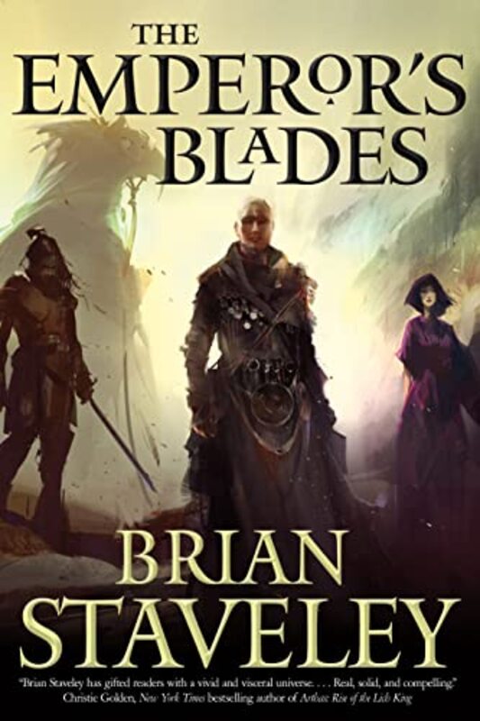 Book cover for "The Emperor's Blades" by Brian Staveley