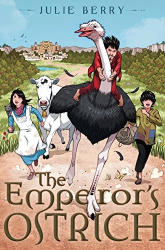 Book cover for "The Emperor's Ostrich" by Julie Gardner Berry