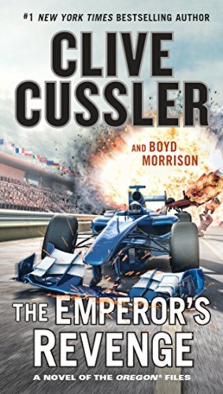 Book cover for "The Emperor's Revenge" by Boyd Morrison