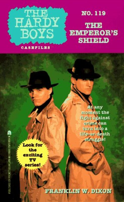Book cover for "The Emperor's Shield" by Franklin W Dixon