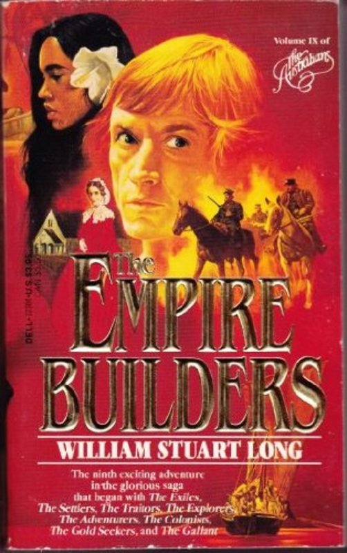 Book cover for "The Empire Builders" by Vivian VA Stuart