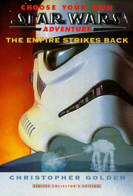 Book cover for "The Empire Strikes Back" by Christopher Golden