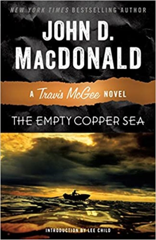 Book cover for "The Empty Copper Sea" by John D. MacDonald