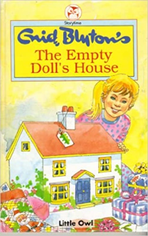 Book cover for "The Empty Doll's House" by Enid Blyton