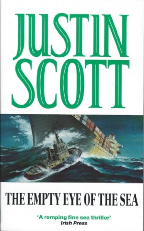 Book cover for "The Empty Eye of the Sea" by Justin Scott