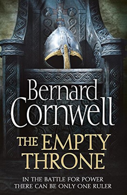 Book cover for "The Empty Throne" by Bernard Cornwell