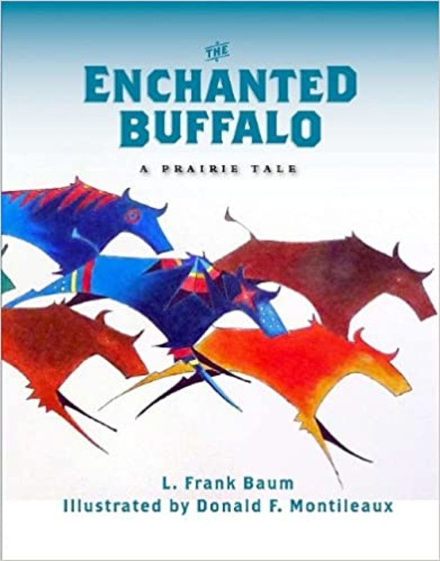 Book cover for "The Enchanted Buffalo" by L Frank Baum