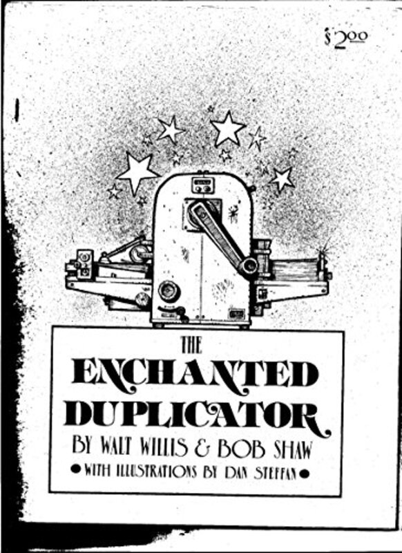 Book cover for "The Enchanted Duplicator" by Bob Shaw