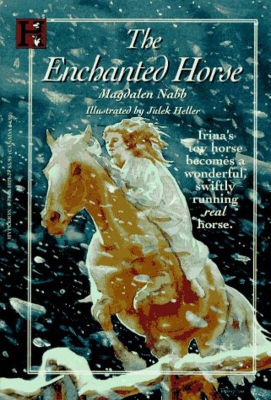 Book cover for "The Enchanted Horse" by Magdalen Nabb