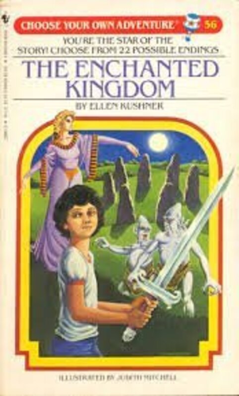 Book cover for "The Enchanted Kingdom" by Various