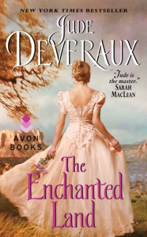Book cover for "The Enchanted Land" by Jude Deveraux