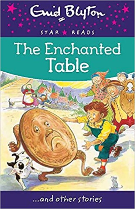 Book cover for "The Enchanted Table" by Enid Blyton