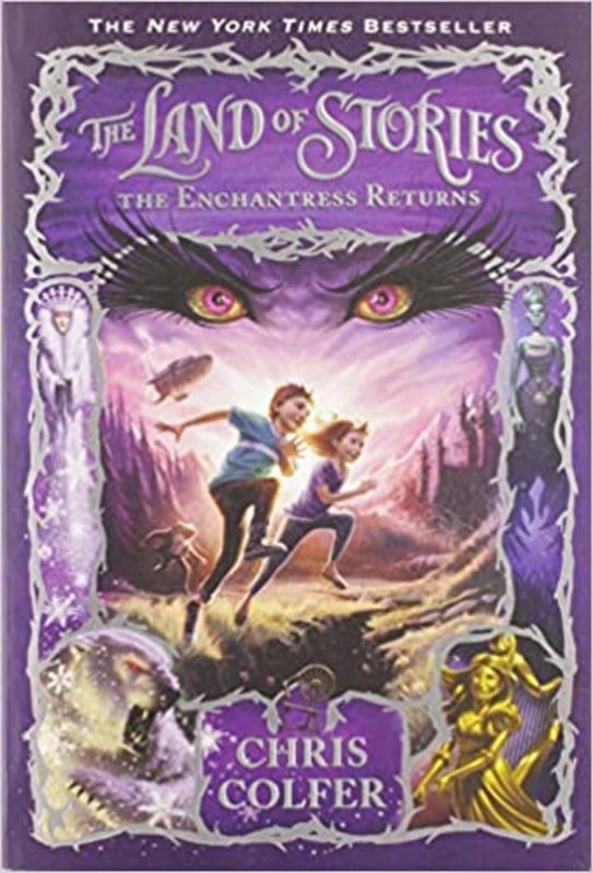 Book cover for "The Enchantress Returns" by Chris Colfer