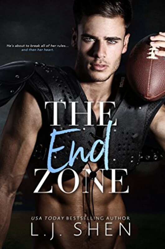 Book cover for "The End Zone" by LJ Shen