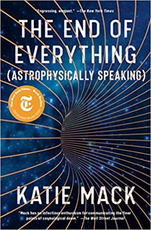 Book cover for "The End of Everything" by Katie Mack
