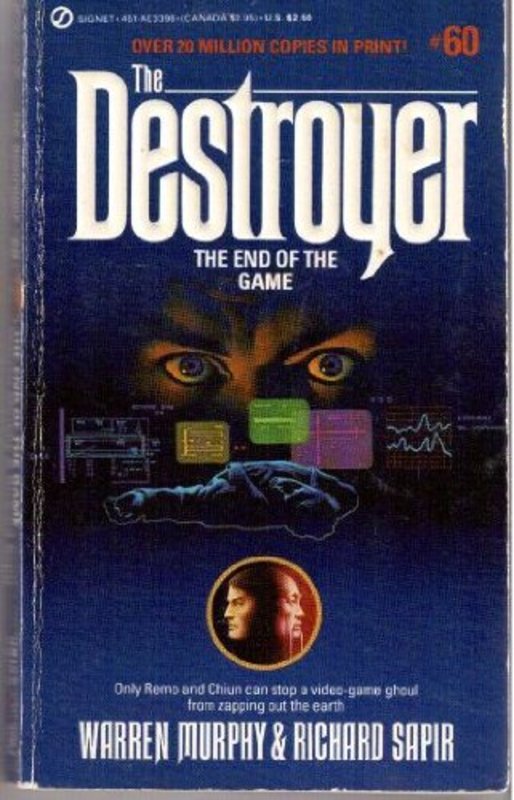 Book cover for "The End of the Game" by Warren Murphy