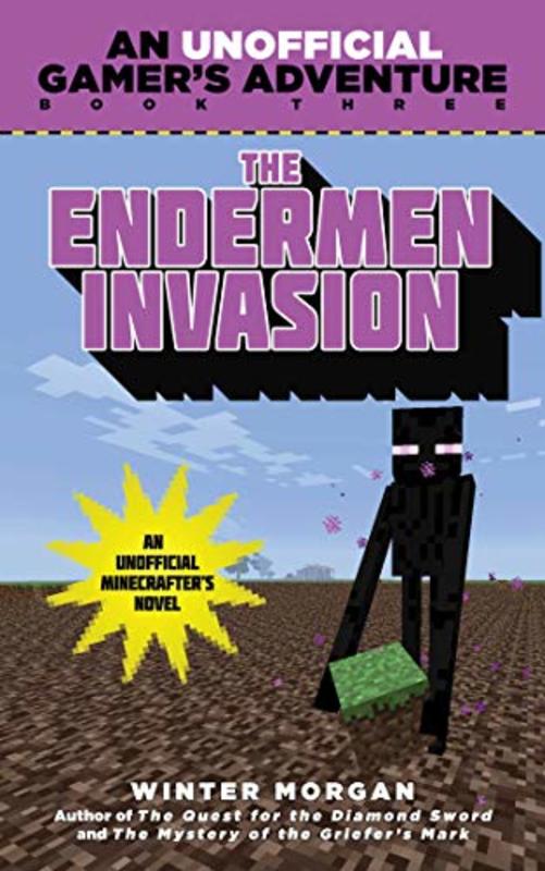 Book cover for "The Endermen Invasion" by Winter Morgan