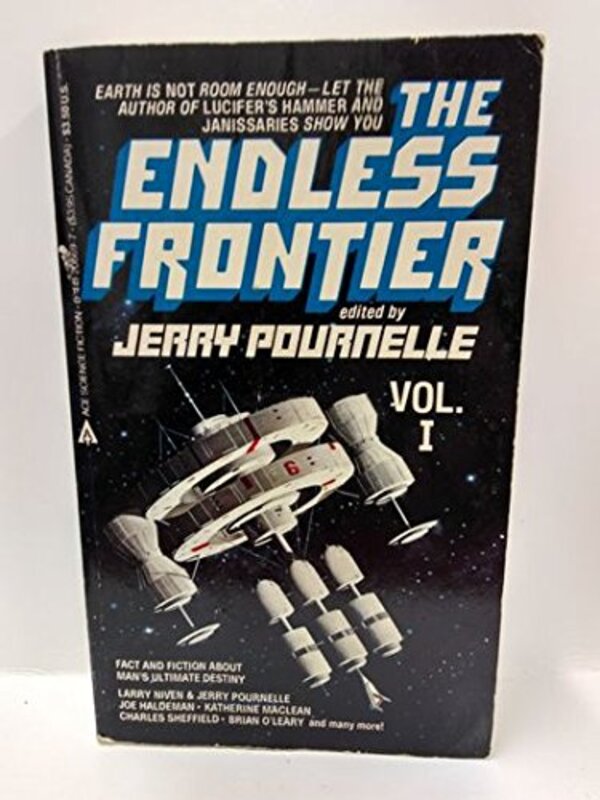 Book cover for "The Endless Frontier" by Jerry Pournelle