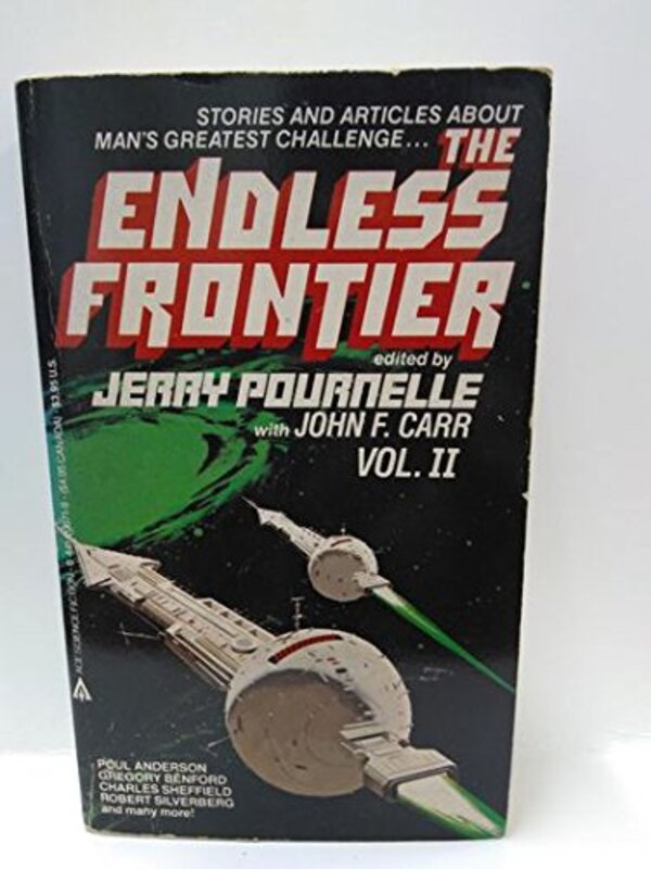 Book cover for "The Endless Frontier Vol. II" by Jerry Pournelle