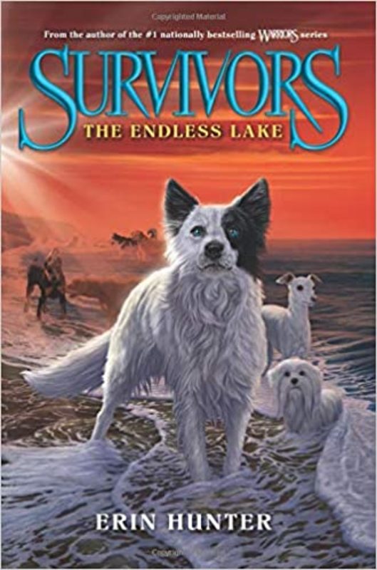 Book cover for "The Endless Lake" by Erin Hunter