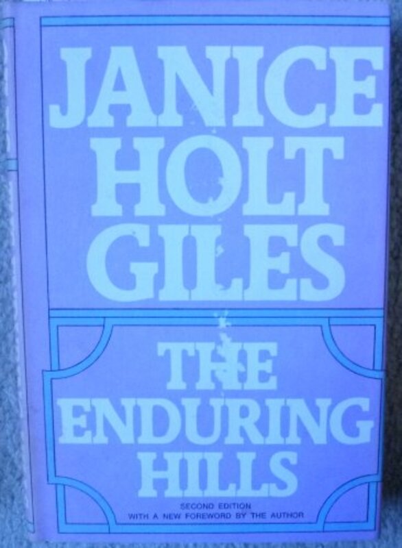 Book cover for "The Enduring Hills" by Janice Holt Giles