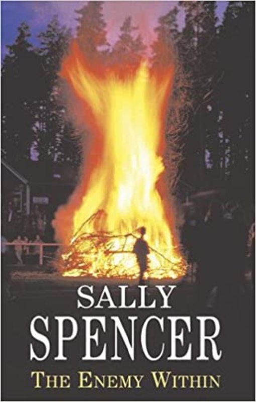 Book cover for "The Enemy Within" by Sally Spencer