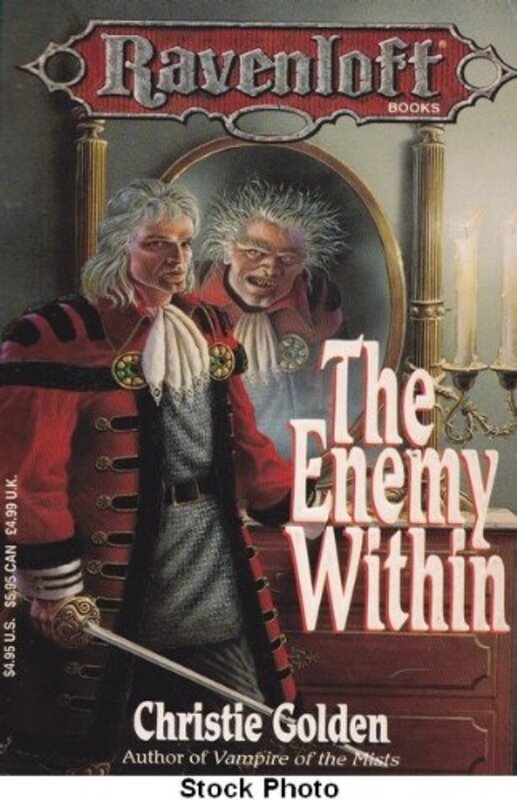 Book cover for "The Enemy Within" by Christie Golden