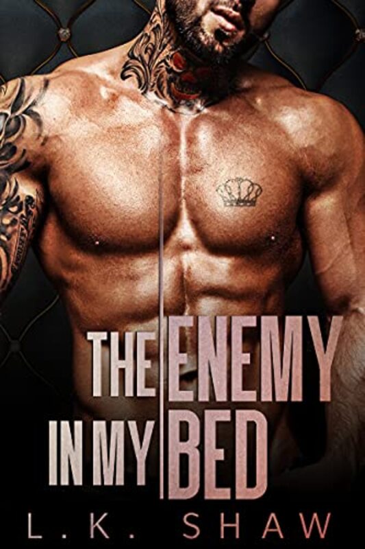 Book cover for "The Enemy in My Bed" by LK Shaw