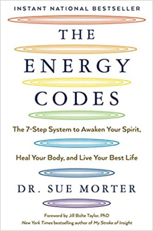 Book cover for "The Energy Codes" by Dr Sue Morter