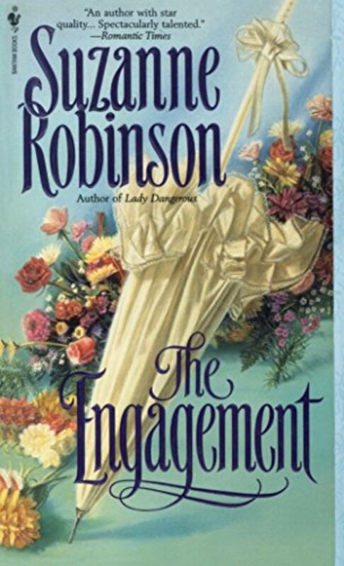 Book cover for "The Engagement" by Lynda Suzanne Robinson
