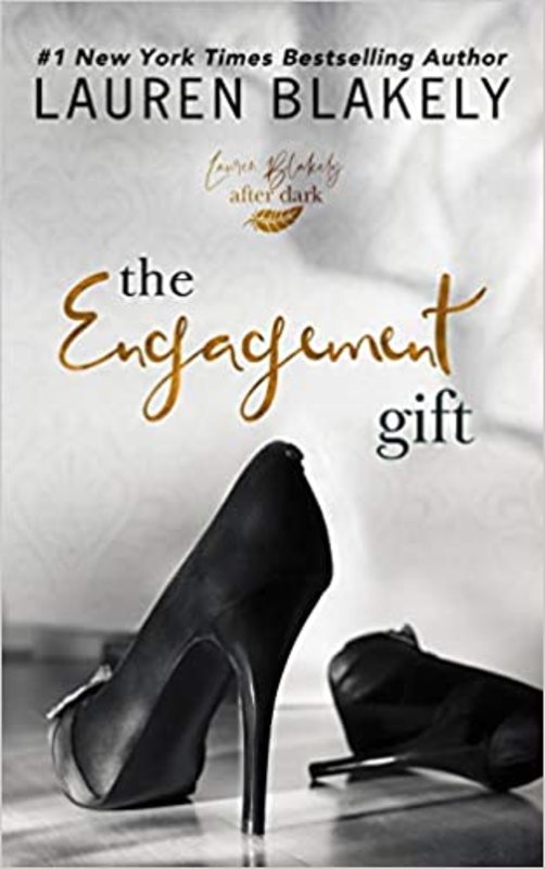 Book cover for "The Engagement Gift" by Lauren Blakely