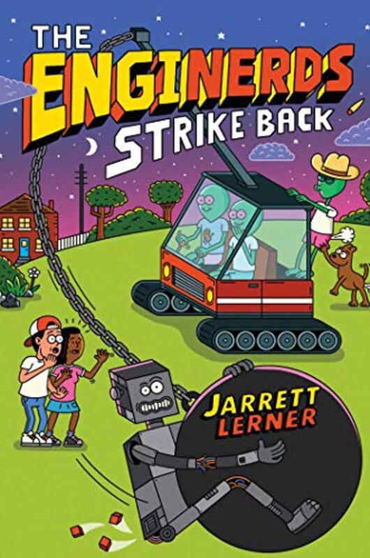 Book cover for "The EngiNerds Strike Back" by Jarrett Lerner