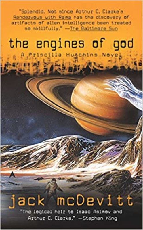 Book cover for "The Engines of God" by Jack McDevitt