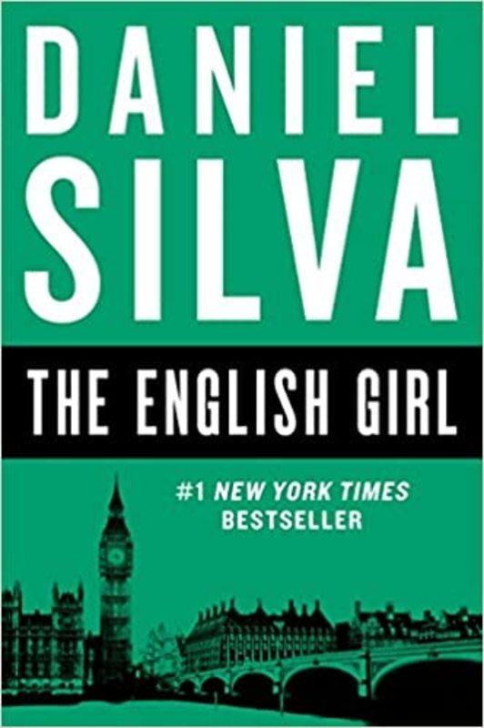 Book cover for "The English Girl" by Daniel Silva